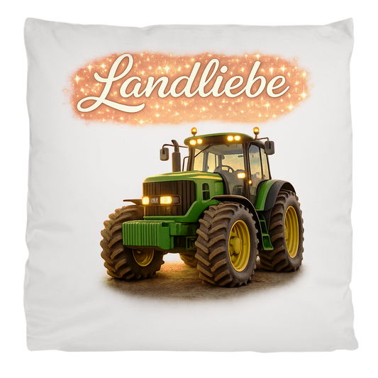 Flauschiges Kopfkissen „Landliebe“ – Kuschelkissen
