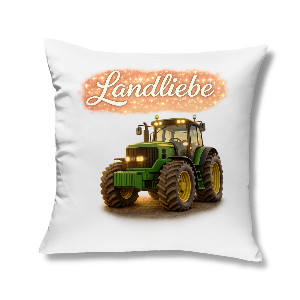 Kopfkissen „Landliebe“ – Gemütliches Dekokissen für Sofa, Bett & Wohlfühlecke