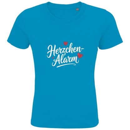 Kids Premium Bio T-Shirt Herzchen-Alarm – Nachhaltiges Kinder Shirt aus Bio-Baumwolle