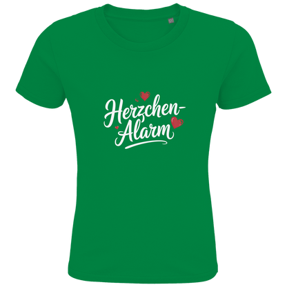 Kids Premium Bio T-Shirt Herzchen-Alarm – Nachhaltiges Kinder Shirt aus Bio-Baumwolle