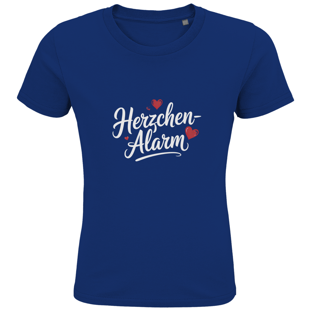 Kids Premium Bio T-Shirt Herzchen-Alarm – Nachhaltiges Kinder Shirt aus Bio-Baumwolle