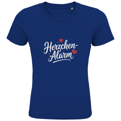 Kids Premium Bio T-Shirt Herzchen-Alarm – Nachhaltiges Kinder Shirt aus Bio-Baumwolle