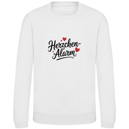 Kinder Sweatshirt Herzchen-Alarm – Kuscheliger Kids Pullover mit Herz Motiv