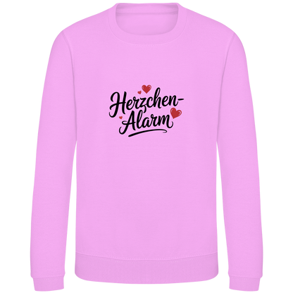 Kinder Sweatshirt Herzchen-Alarm – Kuscheliger Kids Pullover mit Herz Motiv