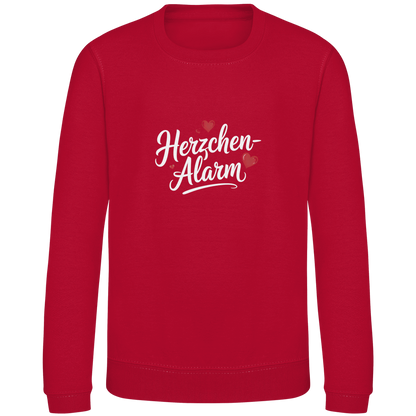 Kinder Sweatshirt Herzchen-Alarm – Kuscheliger Kids Pullover mit Herz Motiv