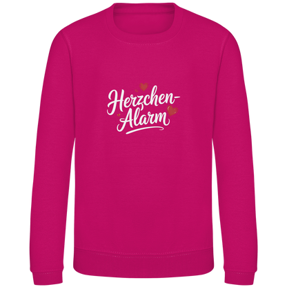 Kinder Sweatshirt Herzchen-Alarm – Kuscheliger Kids Pullover mit Herz Motiv