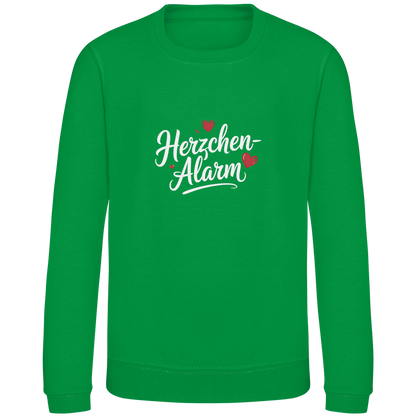 Kinder Sweatshirt Herzchen-Alarm – Kuscheliger Kids Pullover mit Herz Motiv