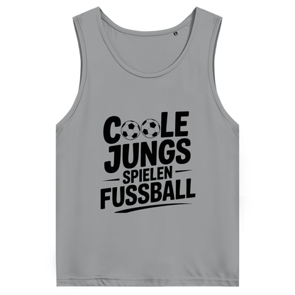 Herren Premium Tank Top „Coole Jungs spielen Fußball“ – Cooles Sport Shirt für Sommer & Training