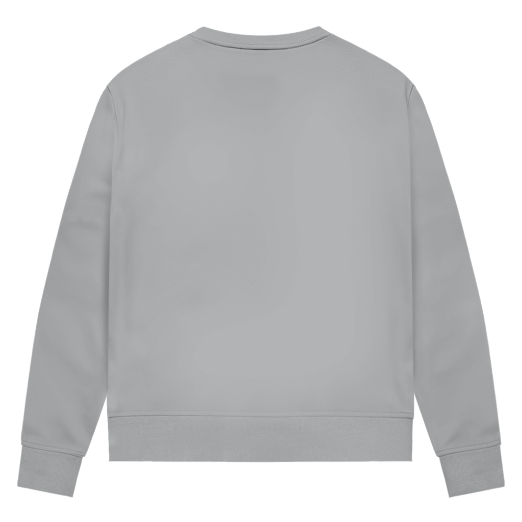 Damen Premium Bio Sweatshirt „Bevor du fragst: NEIN“ | Lustiges Spruch Sweatshirt für Frauen