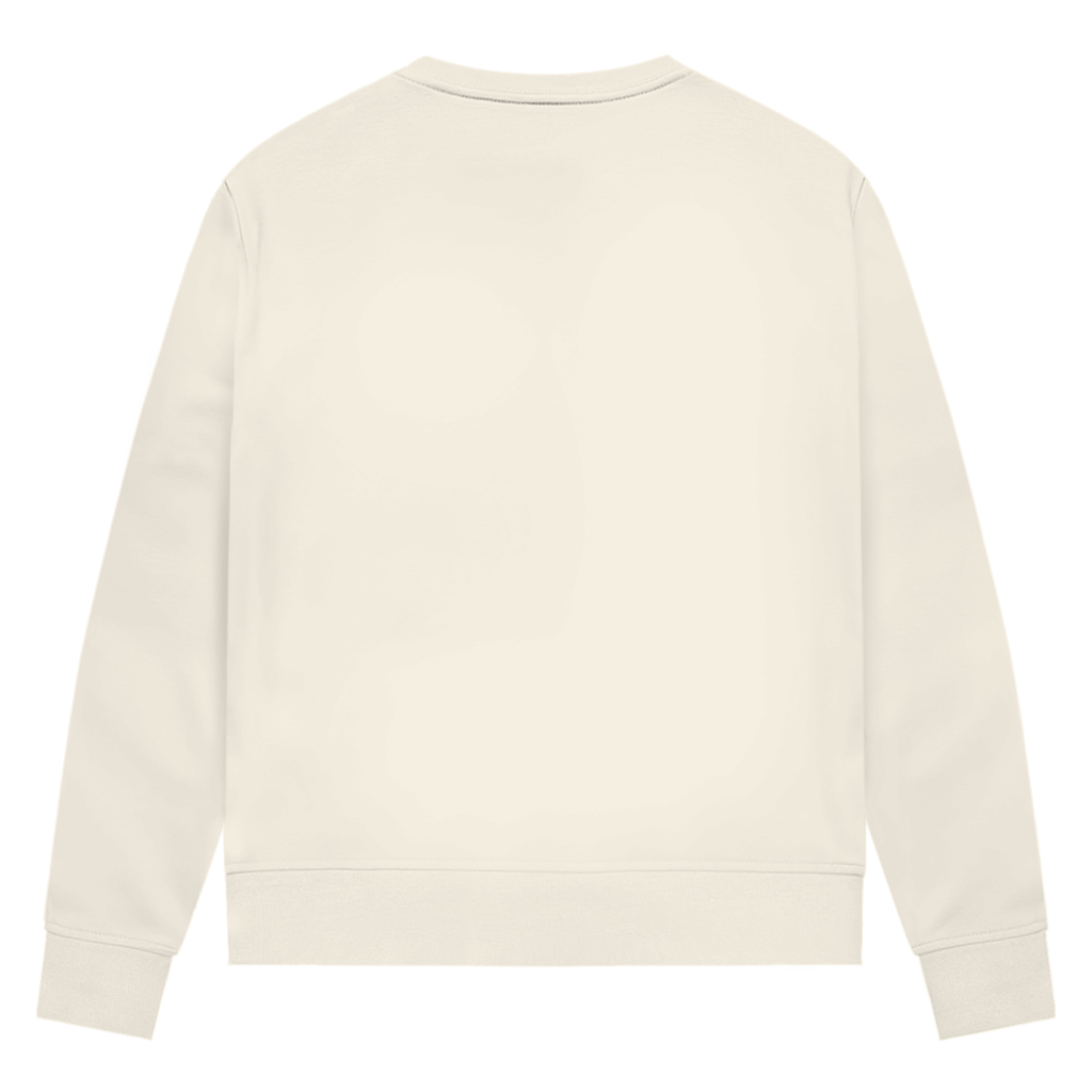 Damen Premium Bio Sweatshirt „Bevor du fragst: NEIN“ | Lustiges Spruch Sweatshirt für Frauen