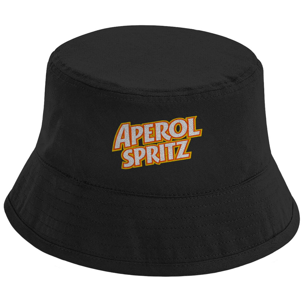 Bucket Hat Aperol Spritz – Bedruckter Unisex Fischerhut | Streetwear Sommerhut