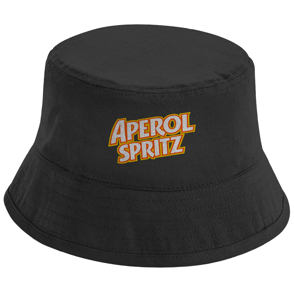 Bucket Hat Aperol Spritz – Bedruckter Unisex Fischerhut | Streetwear Sommerhut
