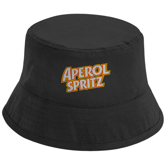 Bucket Hat Aperol Spritz – Bedruckter Unisex Fischerhut | Streetwear Sommerhut