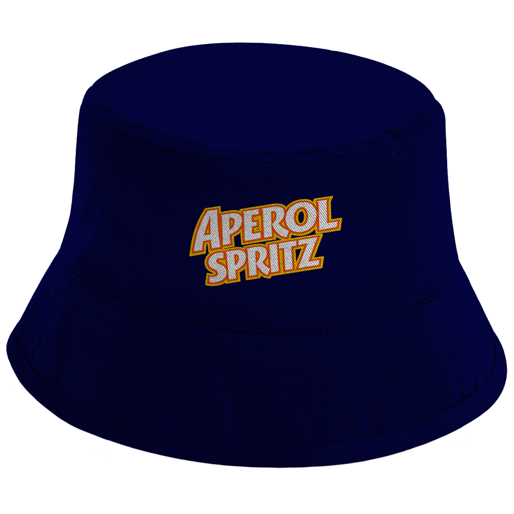 Bucket Hat Aperol Spritz – Bedruckter Unisex Fischerhut | Streetwear Sommerhut