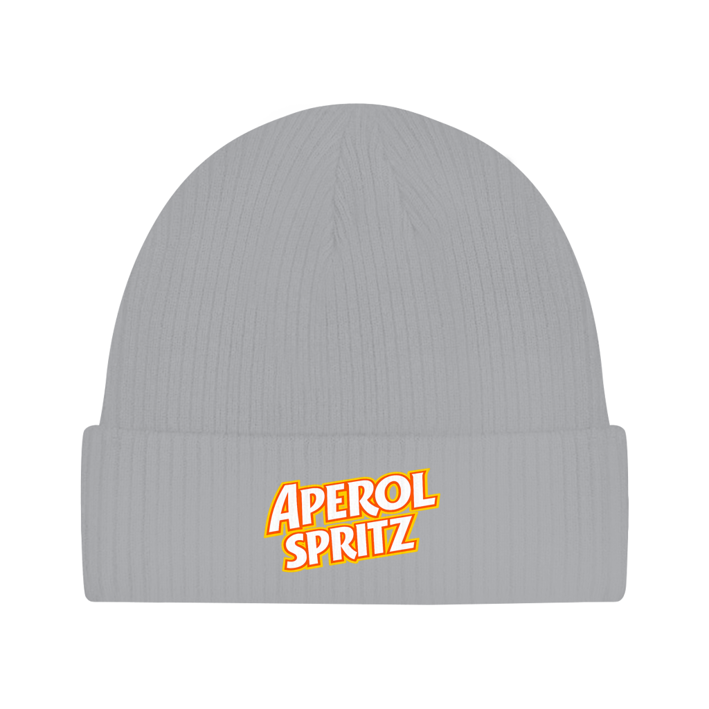 Beanie Aperol Spritz – Unisex Baumwoll Mütze | Streetwear Statement Beanie