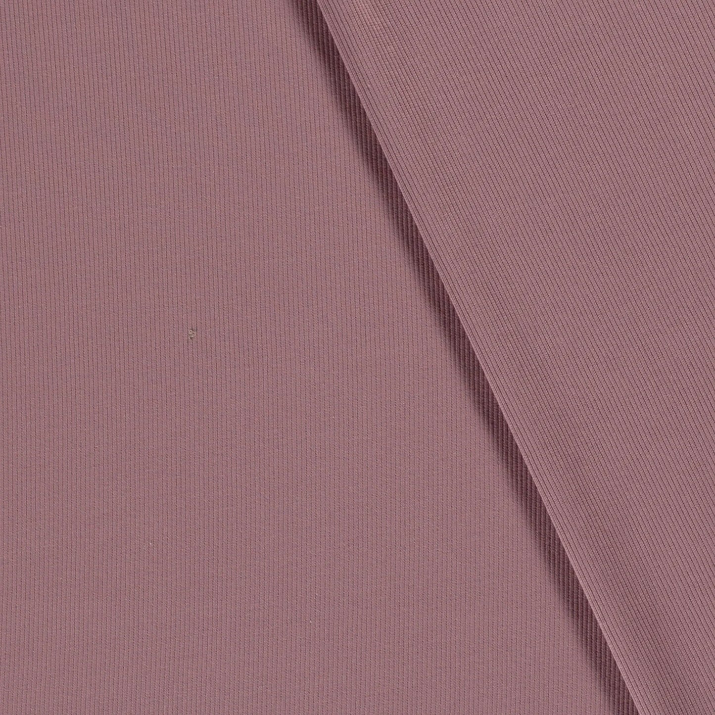 Rib Jersey Stoff Uni Mauve 0,5m