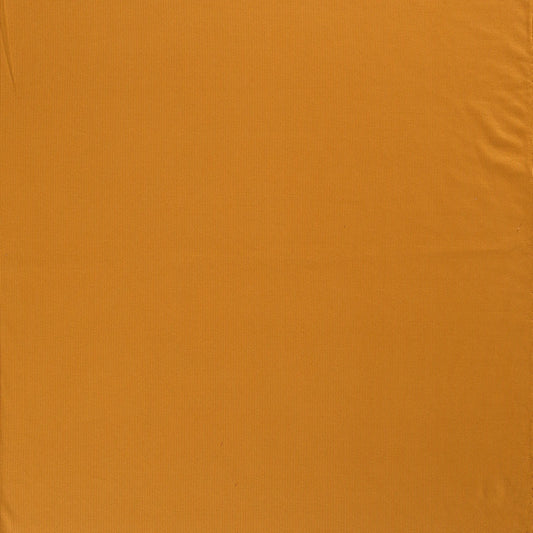 Rib Jersey Stoff Uni Ocker 0,5m