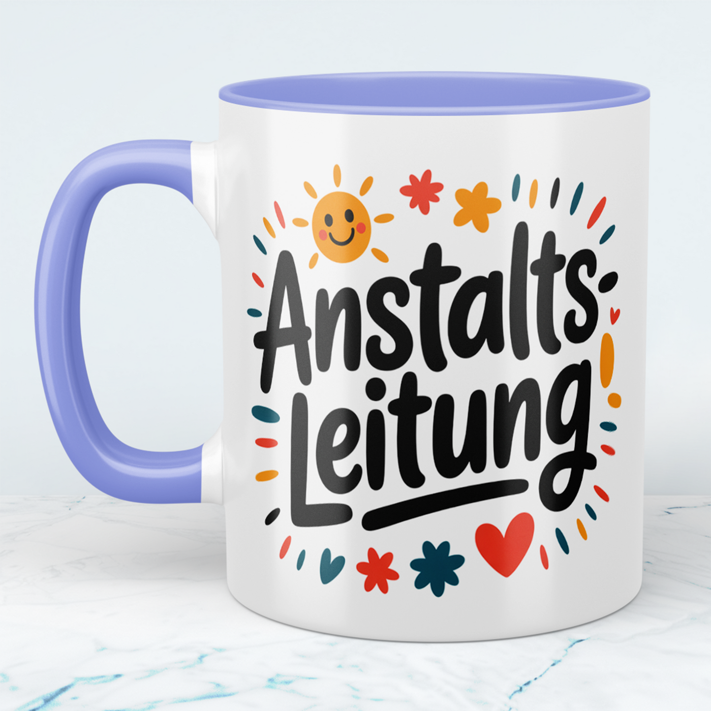 Witzige Kaffeetasse für die Anstaltsleitung – Humorvoller Bürobegleiter für Arbeitskollegen!