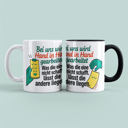 Kaffee mit Teamgeist: Was die eine nicht schafft, lässt die andere liegen