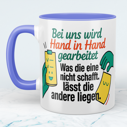 Kaffee mit Teamgeist: Was die eine nicht schafft, lässt die andere liegen