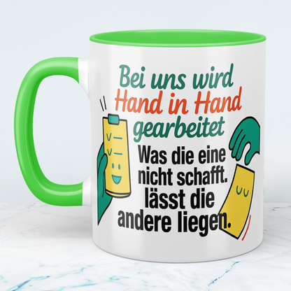 Kaffee mit Teamgeist: Was die eine nicht schafft, lässt die andere liegen