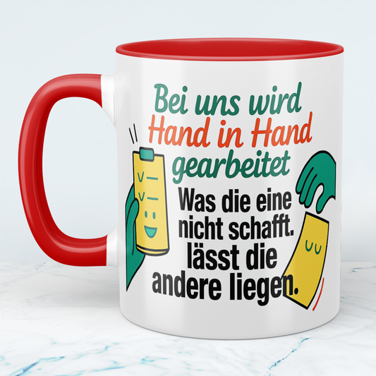 Kaffee mit Teamgeist: Was die eine nicht schafft, lässt die andere liegen