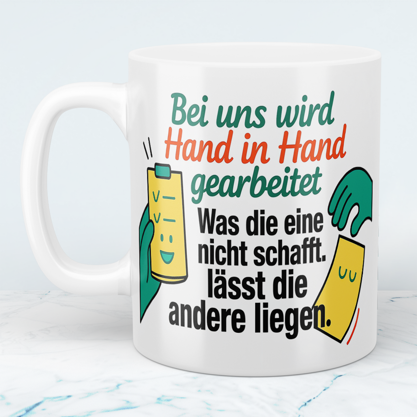Kaffee mit Teamgeist: Was die eine nicht schafft, lässt die andere liegen