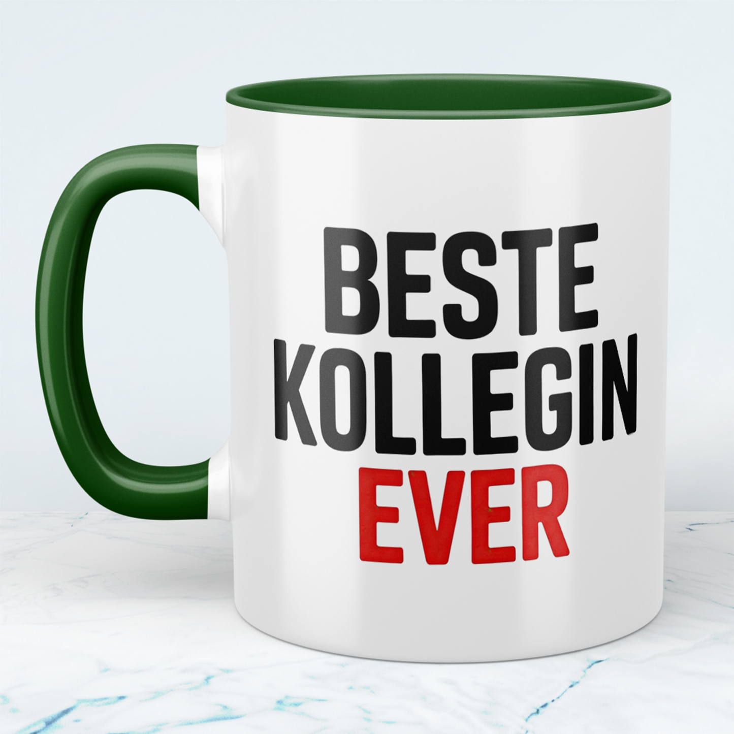 Kaffeetasse „Beste Kollegin ever“ – Geschenkidee für Kollegin Büro & Arbeit