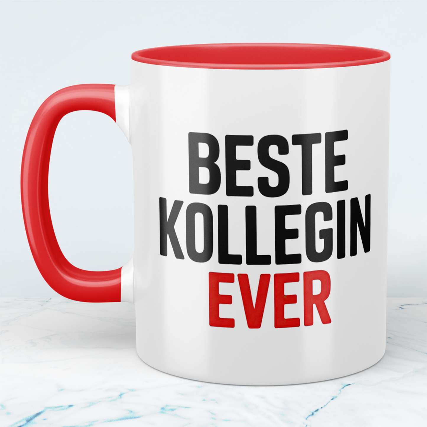 Kaffeetasse „Beste Kollegin ever“ – Geschenkidee für Kollegin Büro & Arbeit
