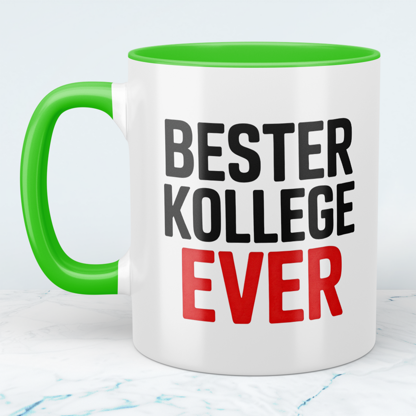 Kaffeetasse „Bester Kollege ever“ – Geschenkidee für Kollegen Büro & Arbeit