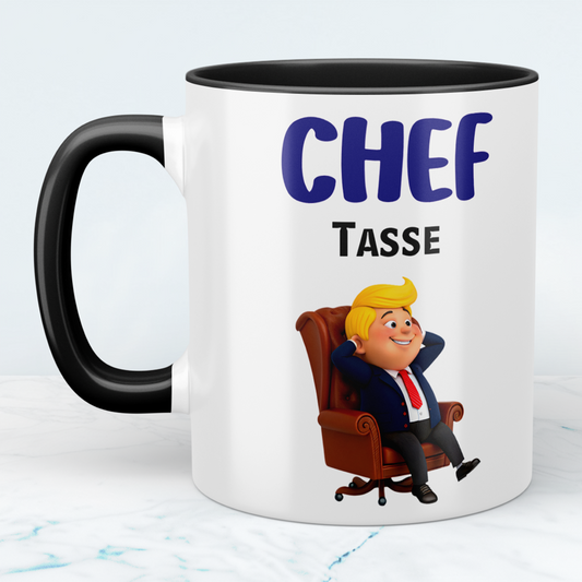 Lustige Chef-Tasse – Bedruckte Kaffeetasse für Kollegen – Perfektes Geschenk – Humorvolle Büro-Tasse