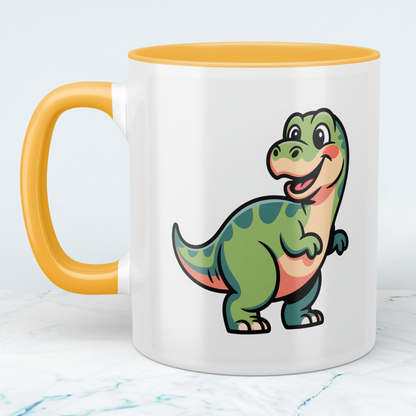 Niedliche Dinosaurier Kindertasse – Perfektes Geburtstagsgeschenk für Kinder