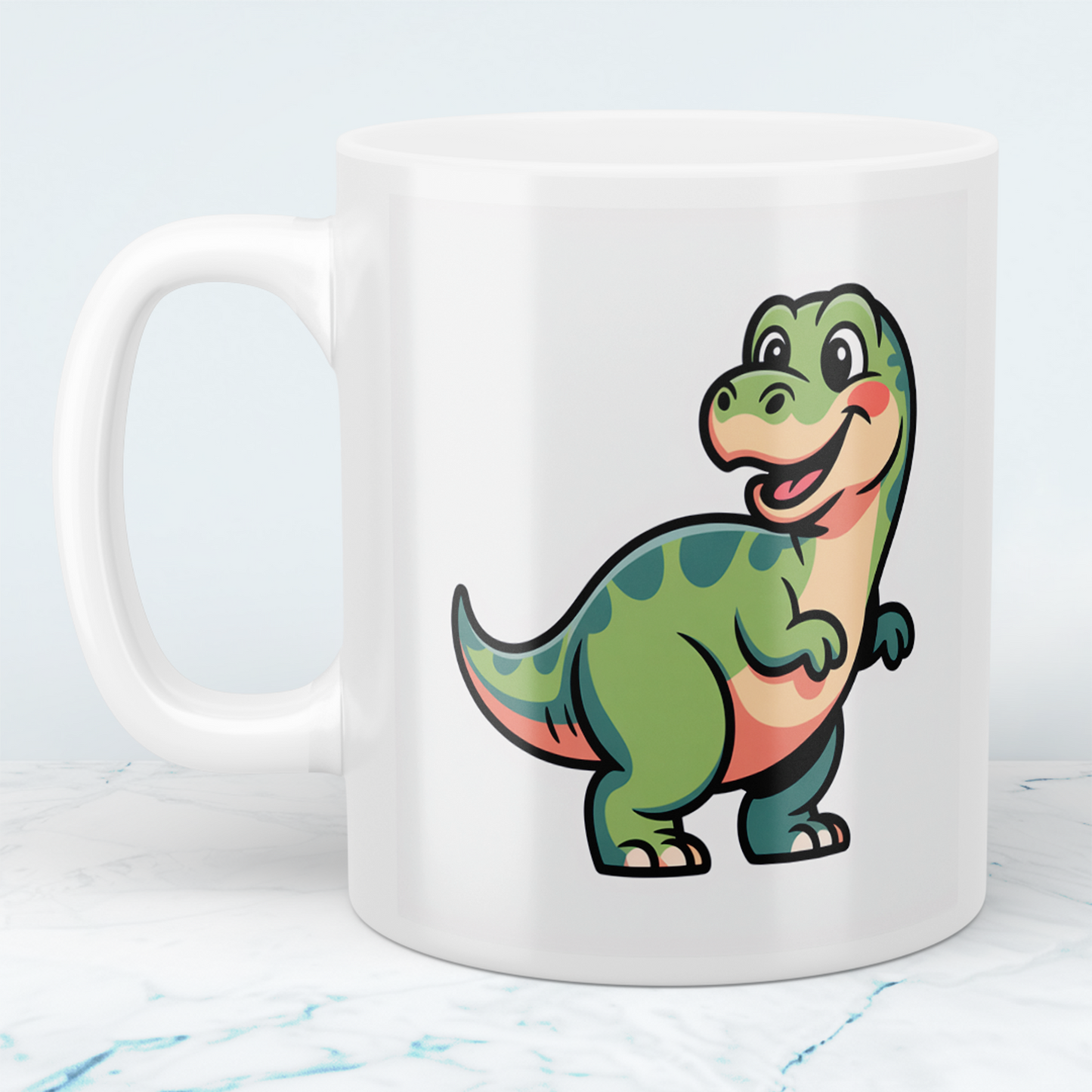 Niedliche Dinosaurier Kindertasse – Perfektes Geburtstagsgeschenk für Kinder