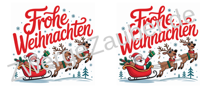 Festliche Weihnachtstasse mit Spruch „Frohe Weihnachten" – ein besonderes Geschenk für die schönste Zeit des Jahres!