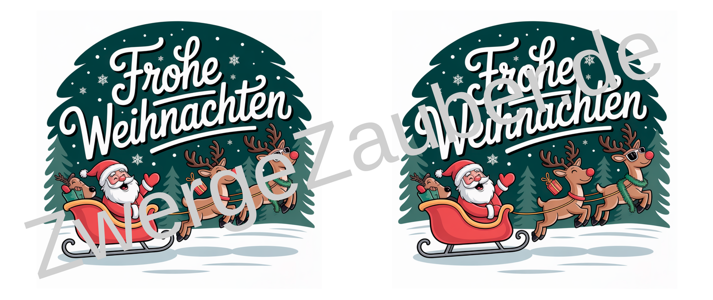 Frohe Weihnachten! Charmante Weihnachtstasse mit festlichem Spruch – das perfekte Geschenk für Groß und Klein!