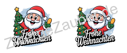 Bedruckte Weihnachtstasse mit Motiv – Frohe Weihnachten, ideale Geschenkidee