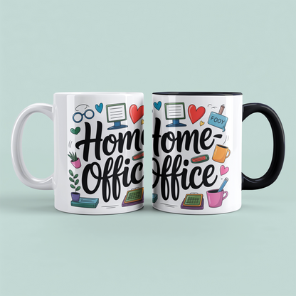 Spritzige Homeoffice-Tasse – Lustiger Begleiter für Kollegen