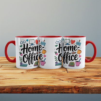 Spritzige Homeoffice-Tasse – Lustiger Begleiter für Kollegen