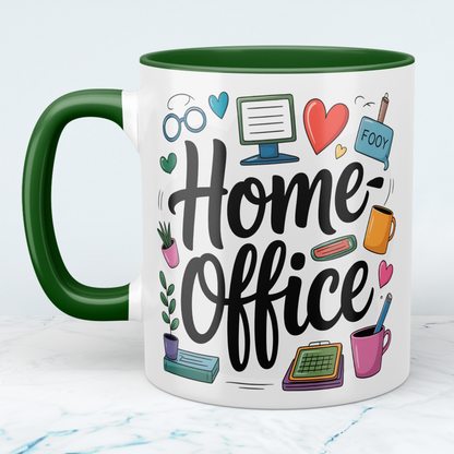 Spritzige Homeoffice-Tasse – Lustiger Begleiter für Kollegen