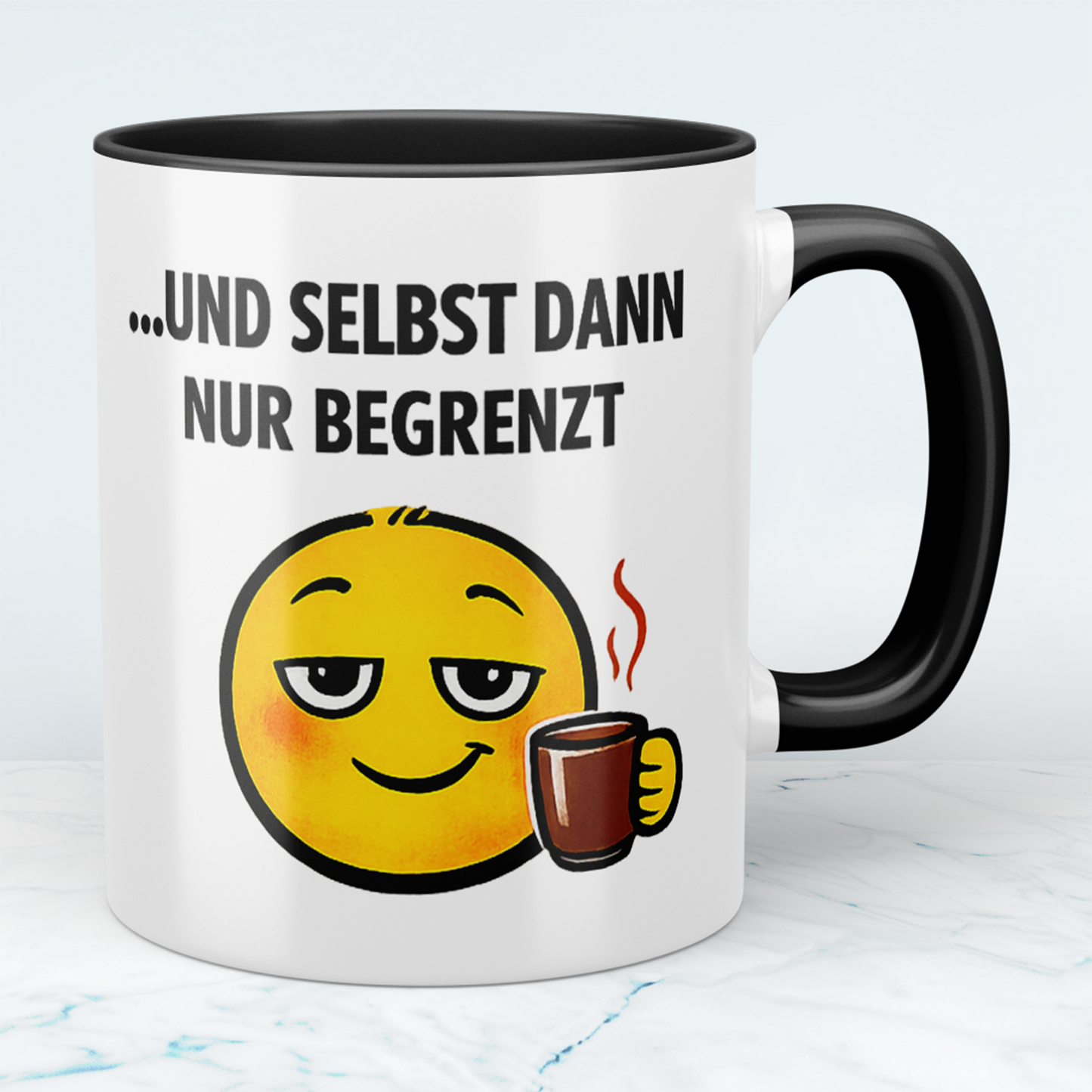 Ich funktioniere erst nach Kaffee – Lustige Tasse mit Spruch | Geschenk für Büro & Morgenmuffel