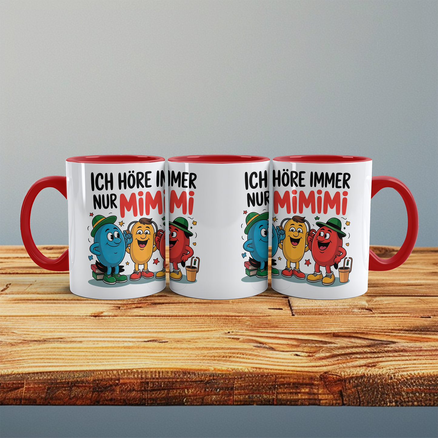 Lustige Spruchtasse – Ich höre immer nur MIMIMI – Perfektes Geschenk für Büro, Kollegen & Freunde