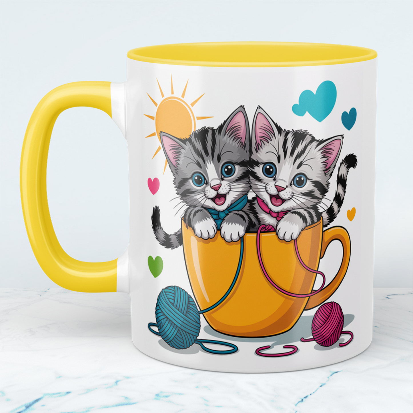 Niedliche Kätzchen-Tasse: Lustiges Geschenk für Kinder – Für kleine Tierliebhaber und große Freude!