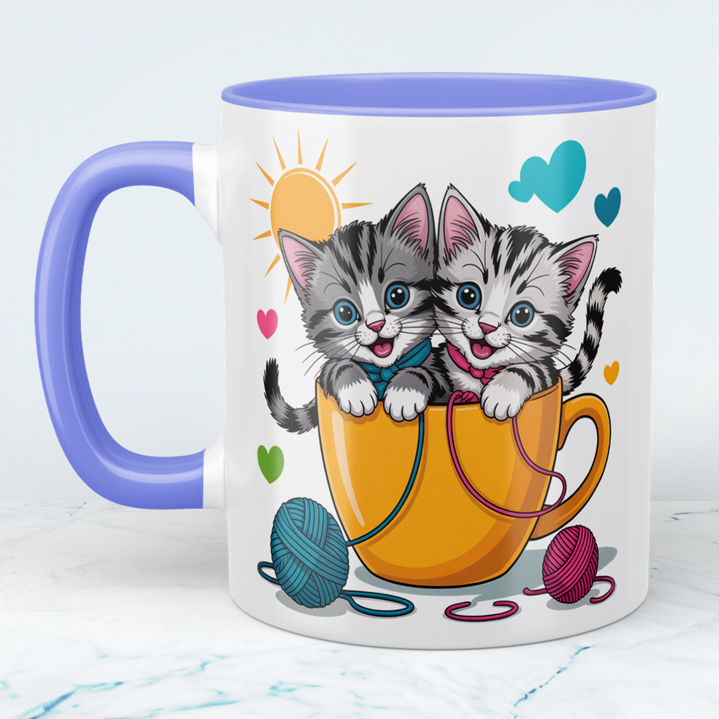 Niedliche Kätzchen-Tasse: Lustiges Geschenk für Kinder – Für kleine Tierliebhaber und große Freude!