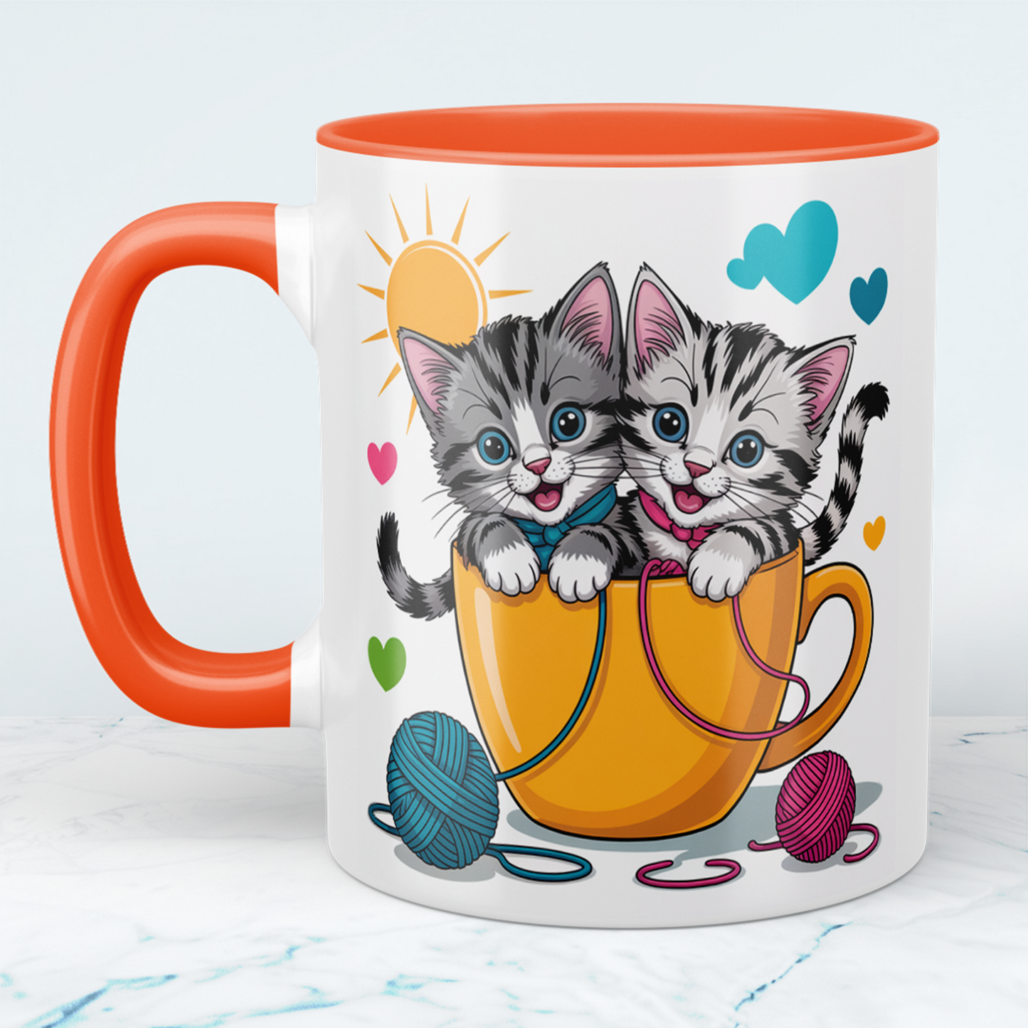 Niedliche Kätzchen-Tasse: Lustiges Geschenk für Kinder – Für kleine Tierliebhaber und große Freude!