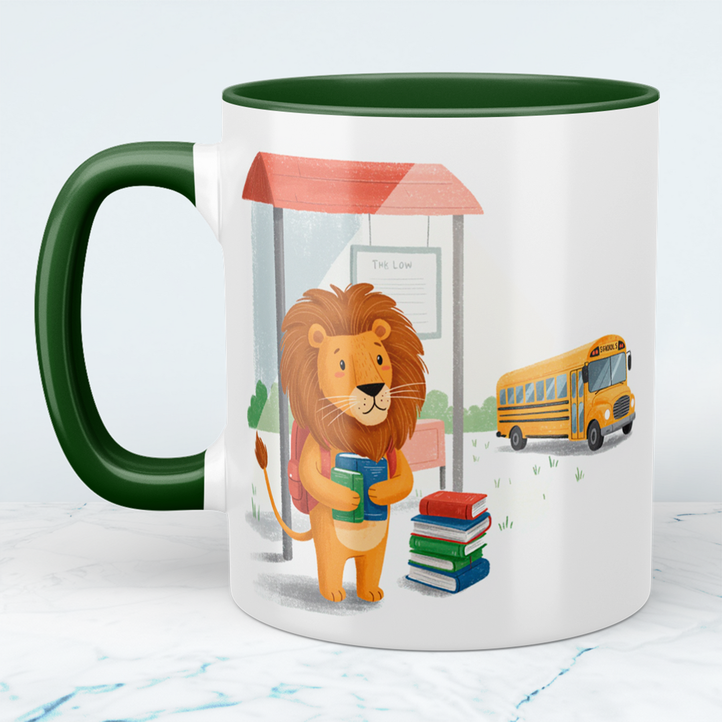 Lustige Löwen-Tasse: Perfektes Geschenk für Kinder – Spaß für die Schule & beim Trinken!