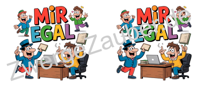 Spaßige Kaffeetasse „Mir Egal“ – Lustiges Büro-Geschenk für Kollegen und Freunde