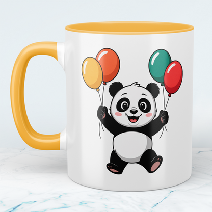 Lustige Kindertasse mit Panda & Bär – Niedliches Geschenk für Kinder