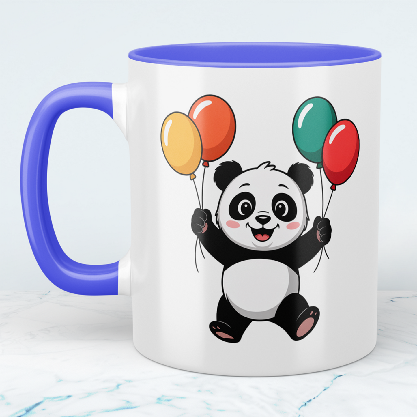 Lustige Kindertasse mit Panda & Bär – Niedliches Geschenk für Kinder
