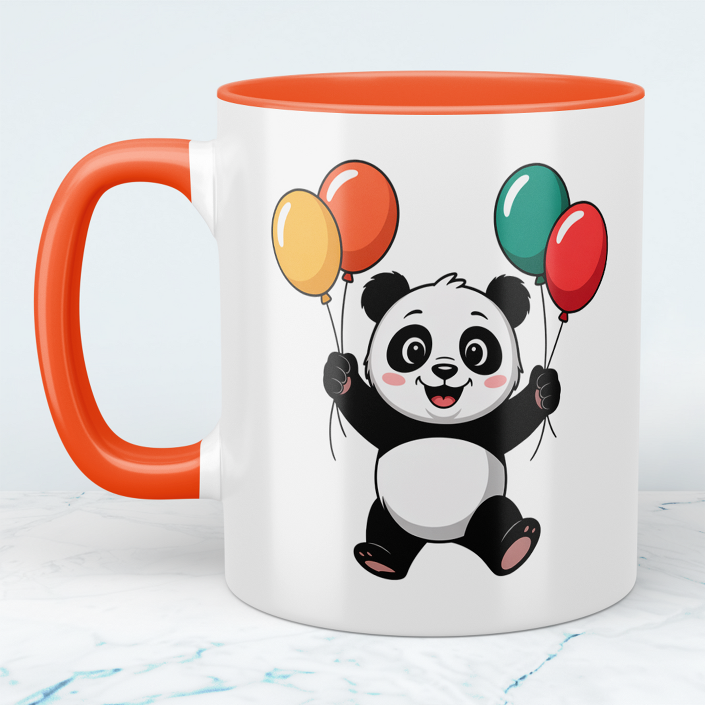 Lustige Kindertasse mit Panda & Bär – Niedliches Geschenk für Kinder