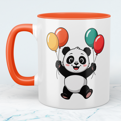 Lustige Kindertasse mit Panda & Bär – Niedliches Geschenk für Kinder